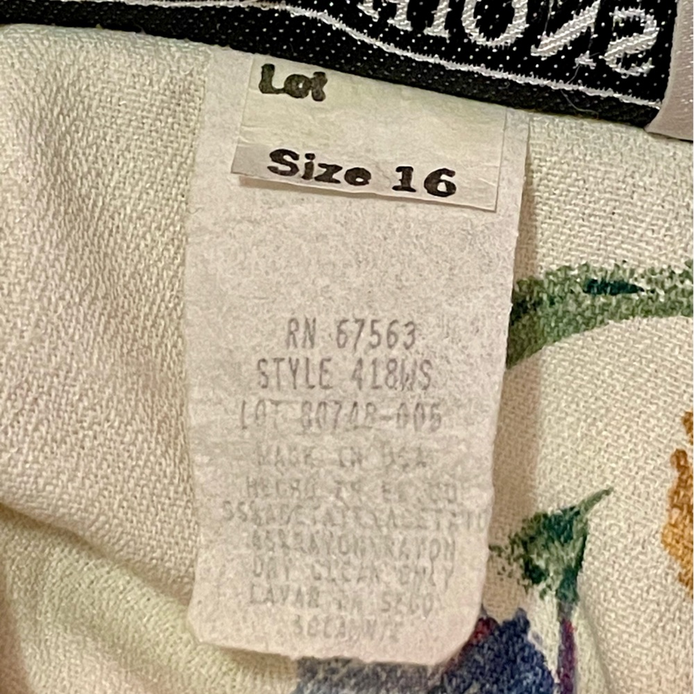 Vintage S.L. Fashions Dress - Picture 6 of 6
